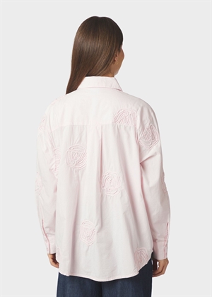 Dalma dori emb skjorte Light pink Neo Noir 
